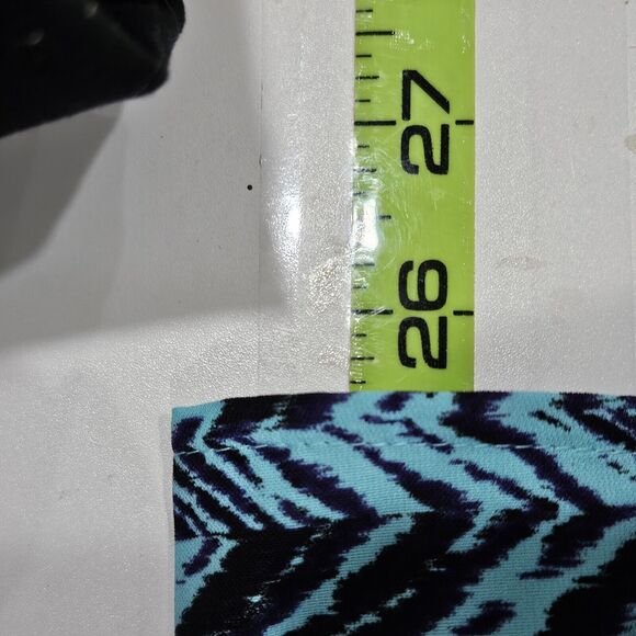 Dana Buchman Womens Pleated Button Up Top Size Medium Geometric Chevron Tribal - Picture 12 of 12